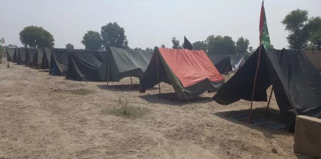Al-Majlis Welfare Organization establishes First Tent Shelter