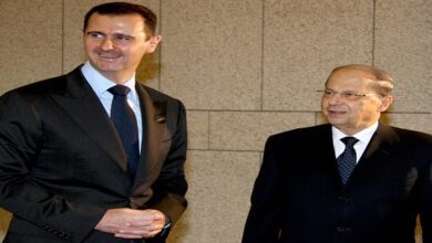 Aoun, Assad Agree to Hold Maritime Border Talks Soon Report
