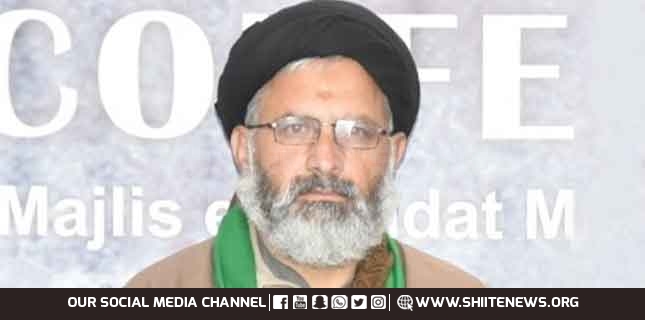 Leaders of Awami Action Committee must promote unity in their ranks, Agha Ali Rizvi