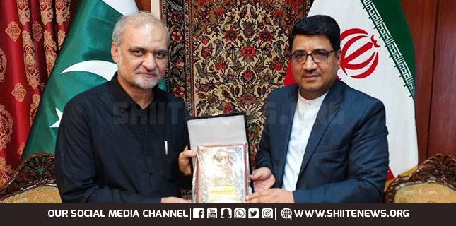Ameer JI Karachi meets Iranian Consulate General