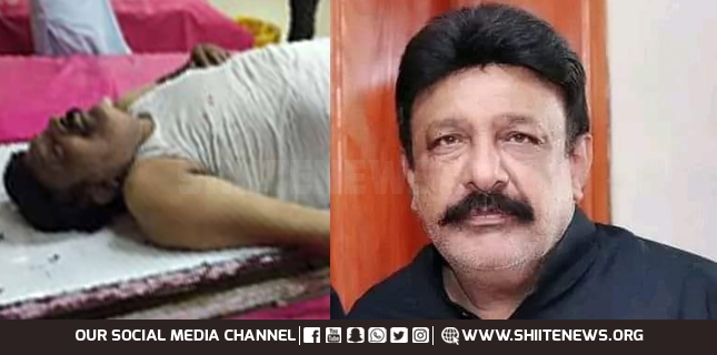 Zakir Naveed Ashiq BA martyred during the majlis in Sialkot