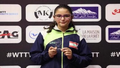 Junior Lebanese table tennis player refuses to face Israeli rival