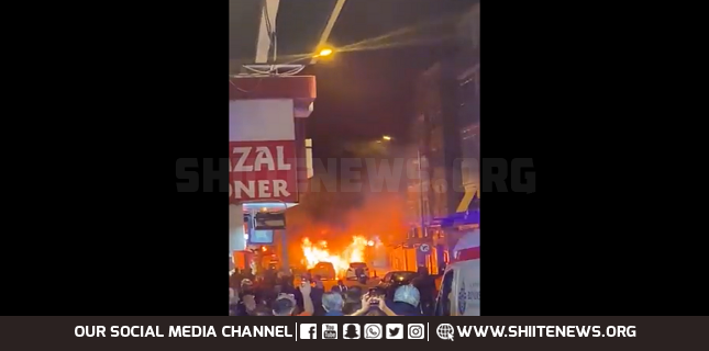 Massive blaze breaks out in Istanbul days after terror attack