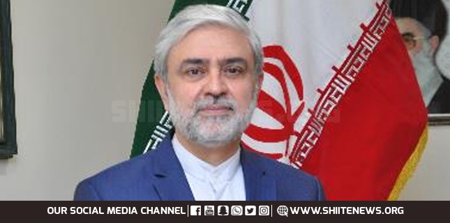 Pak-Iran must thwart conspiracies together, Iranian Envoy