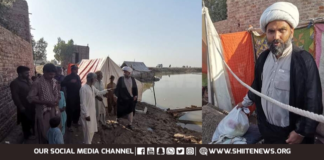 Hardships of flood victims not decreased, coming winter will increase their problems, Allama Maqsood Domki