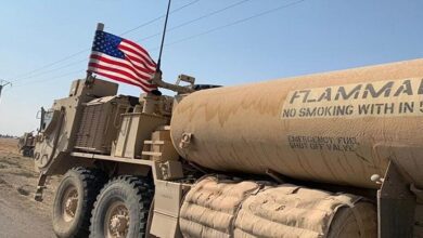 US occupation forces loot 94 more truckloads of Syrian oil, wheat