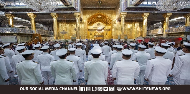 Al-Abbas holy shrine hosts graduation of a new batch of Iraqi naval officers