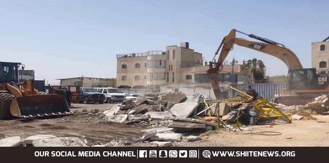 Israeli forces demolish recently-built Palestinian elementary school