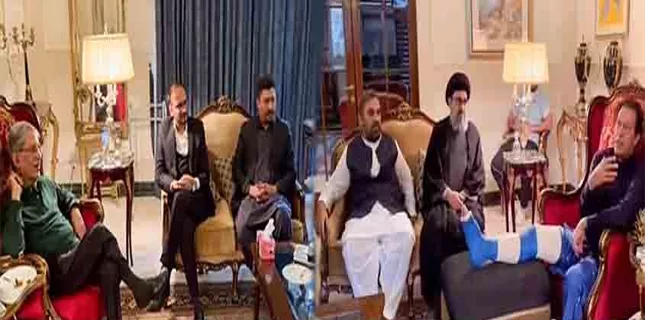 MWM delegation meets Chairman PTI Imran Khan