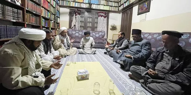 MWM Karachi Division delegation meets with central leaders of Jafaria Alliance