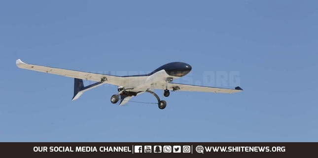 Zionist regime’s drone downed in north of Gaza Strip