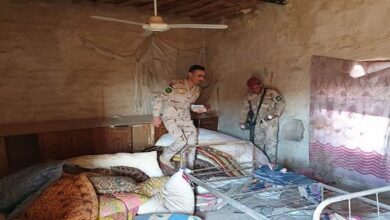 Two ISIL hideouts dismantled in eastern Iraq