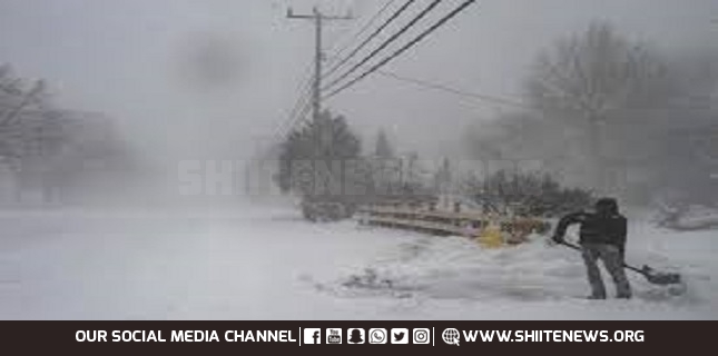 Tens of thousands left without power after heavy storm in US northeast