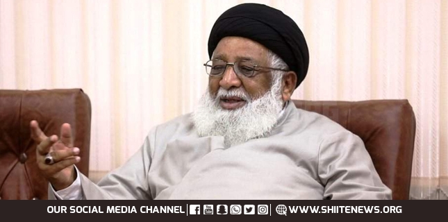 Terrorists once again want to destabilize country, Allama Riaz Najafi