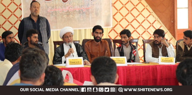 Allama Shabbir Maisami participates in JSO Pakistan Central Majlis-e-Amila meeting