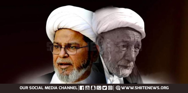 Maisami expresses condolence on demise of Allama Ghulam Hasan Najafi