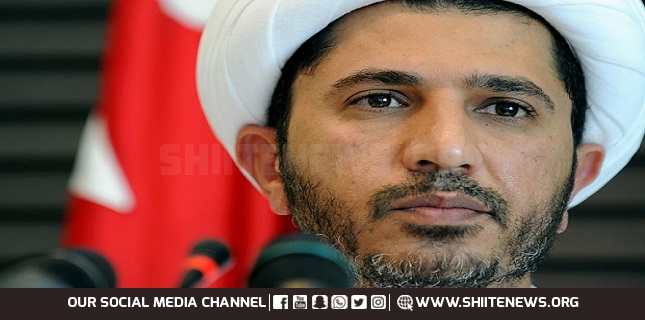Sheikh Salman Reiterates Call on Al-Manama Regime to Run National Dialogue away from Foreign Interventions