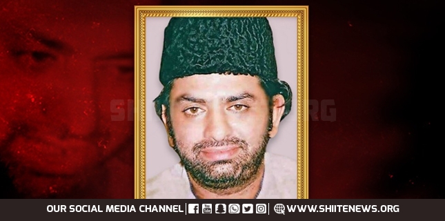 Ninth martyrdom day of Shaheed Allama Nasir Abbas of Multan is being observed today