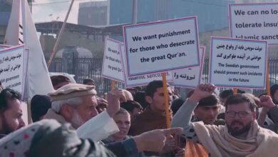 Afghans have strongly condemned the desecration of the Holy Qur’an in Sweden