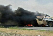 US logistics convoy comes under attack in Iraqi capital