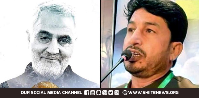 Shaheed Qasim Soleimani was strong voice of oppressed against the oppressor, Musawir Mehdi