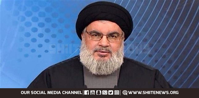 Nasrallah Lebanon needs a president who does not flutter with US blow