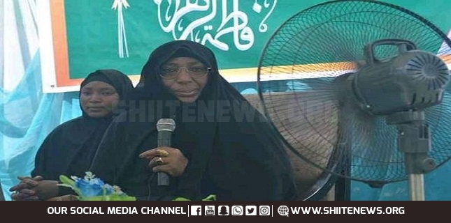 Sheikh Zakzaky's wife Speaks on Sayyidah Fatimah in Abuja
