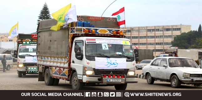 Second Hezbollah Aid Convoy Takes Way to Syria’s Aleppo