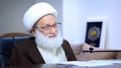 Sheikh Isa Qassim warns of Al Khalifa regime's plan to 'Judaize Bahrain'