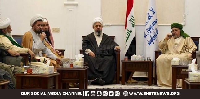 Ahle Sunnat delegation meets Allama Amin Shaheedi in Iraq