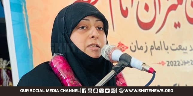 Islamic revolution was blessing of twentieth century, Syeda Masooma Naqvi