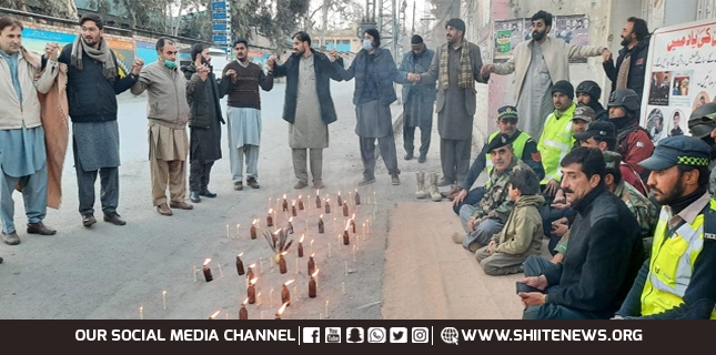 MWM Parachinar holds a prayer ceremony for martyrs of Peshawar Police Line tragedy