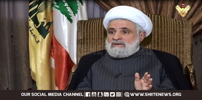 Sheikh Qassem Advocates of Sedition in Lebanon Serve US-Israeli Plot