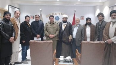 Shiite delegation meets DIG Investigation in Lahore