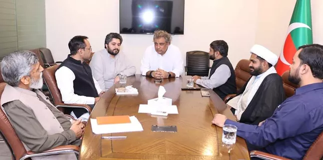 MWM Karachi delegation meets PTI Sindh President
