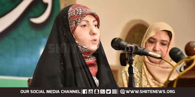 Freedomism is one of attributes of personality of Imam Hussain AS, Syeda Zahra Naqvi