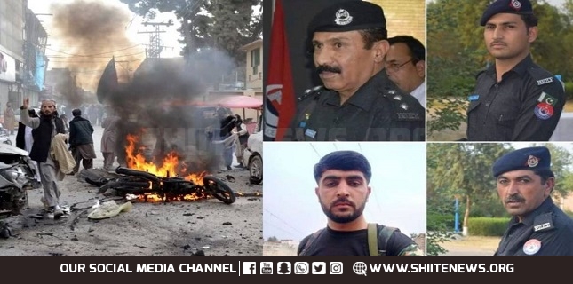 DSP among four cops martyred in Lakki Marwat terror attack