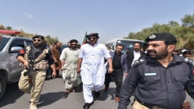 Police escort ban on G-B chief minister challenged