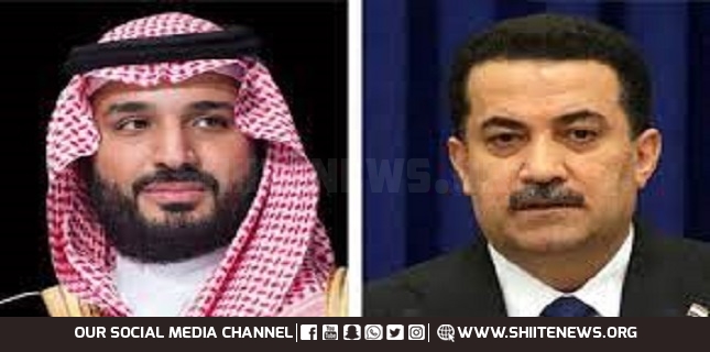 Saudi crown prince, Iraqi PM hold phone call discussing cooperation