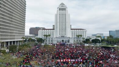 Strike by teachers, staff shuts down second largest school district in US