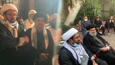 Allama Ahmed Iqbal with MWM workers present in Zaman Park
