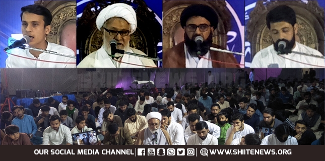 ISO Karachi organizes Shab-e-Dua on birthday of Imam Mahdi (AS)
