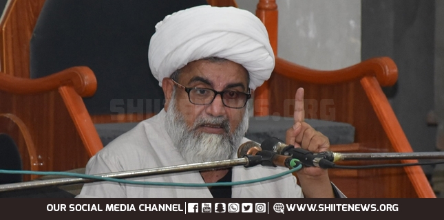 Running away from election is playing with integrity of Pakistan, Allama Raja Nasir
