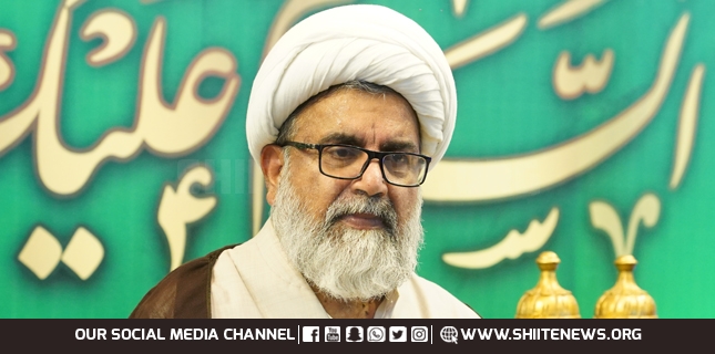 Crackdown on peaceful workers in Lahore is result of government fear, Allama Raja Nasir Abbas