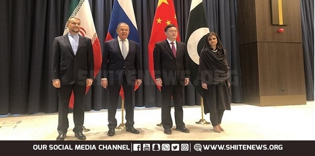 Iran, Russia, China, Pakistan reaffirm Afghanistan support