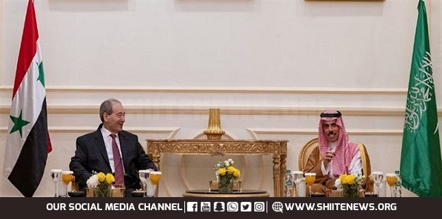 Saudi Arabia, Syria call for end to foreign military presence on Syrian soil