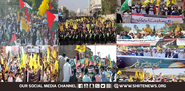MWM, ISO organize Quds Rallies at more than 400 locations across country