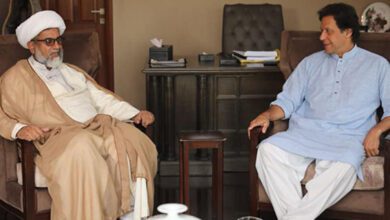 Imran Khan meets Allama Raja Nasir Abbas