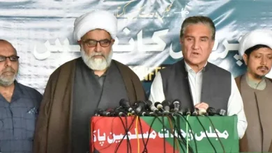 Shah Mehmood calls on Allama Nasir Abbas to consults unconstitutional PDM actions