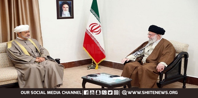 Ayatollah Khamenei calls for closer Iran-Oman ties, welcomes regional diplomacy drive